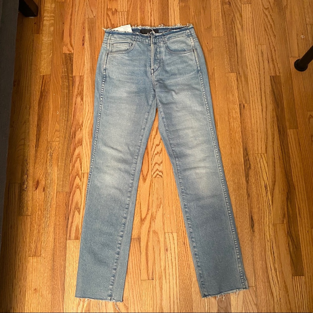 Brand new $235 3x1 W4 Raw Edge Jeans sz 23
